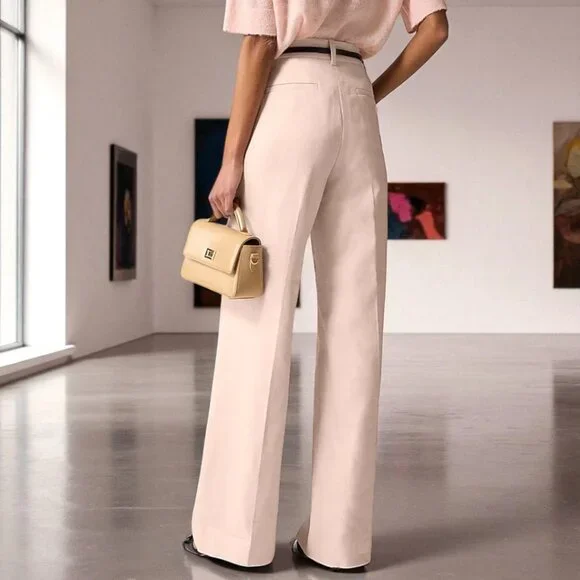 J. Crew Carolina flare pant in stretch linen blend Size 6 - Picture 2 of 14